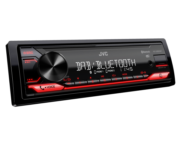 JVC KD-X282DBT Digital-Media-Receiver mit DAB+ (ohne Antenne)