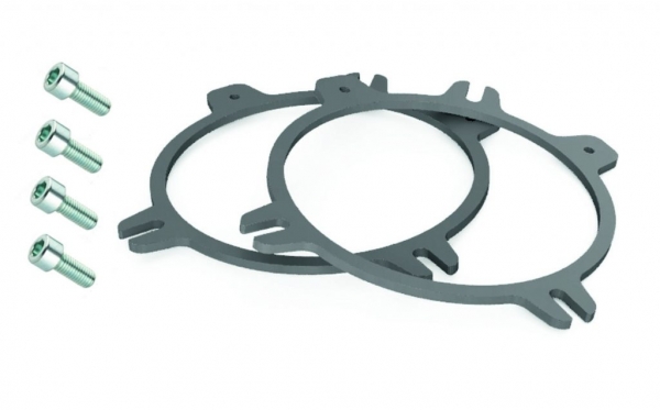 Audio System LSR100 BMW UNI EVO | Metall-Einbauringe 100 mm für BMW