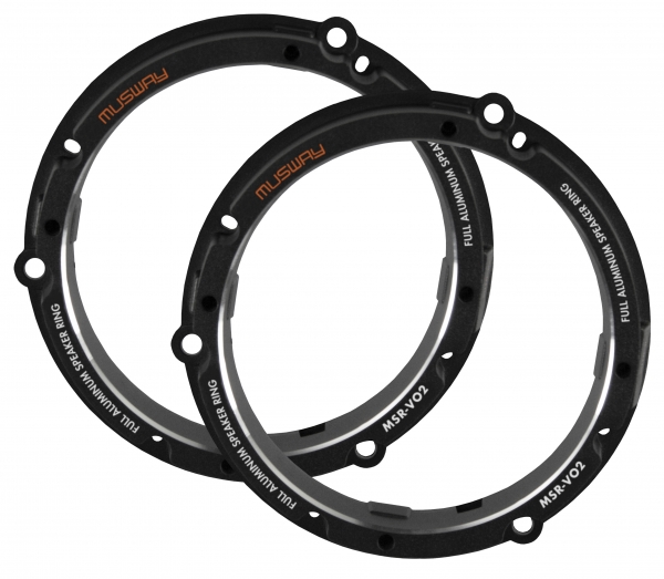 MUSWAY MSR-VO2 Lautsprecherringe für Seat, Skoda und VW