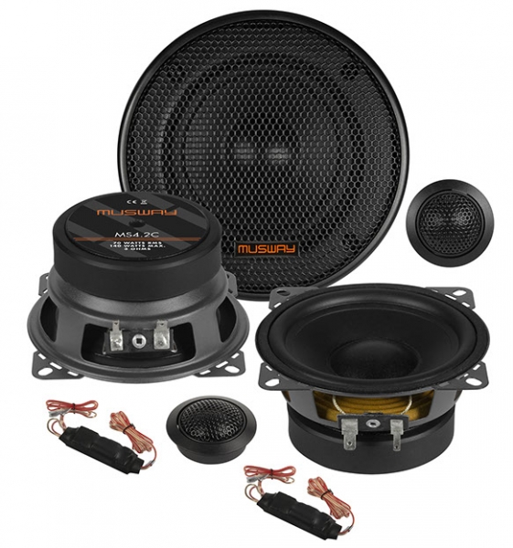 MUSWAY MS 4.2C 2-Wege 10cm Komponentensystem
