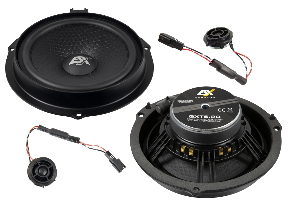 ESX Quantum QXT6.2C | Komponentensystem für Ford Transit