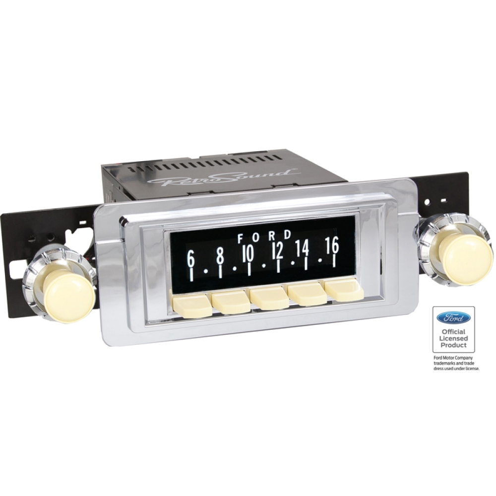 Retrosound SCP07 Displayschutzfolie Ford 3er Set