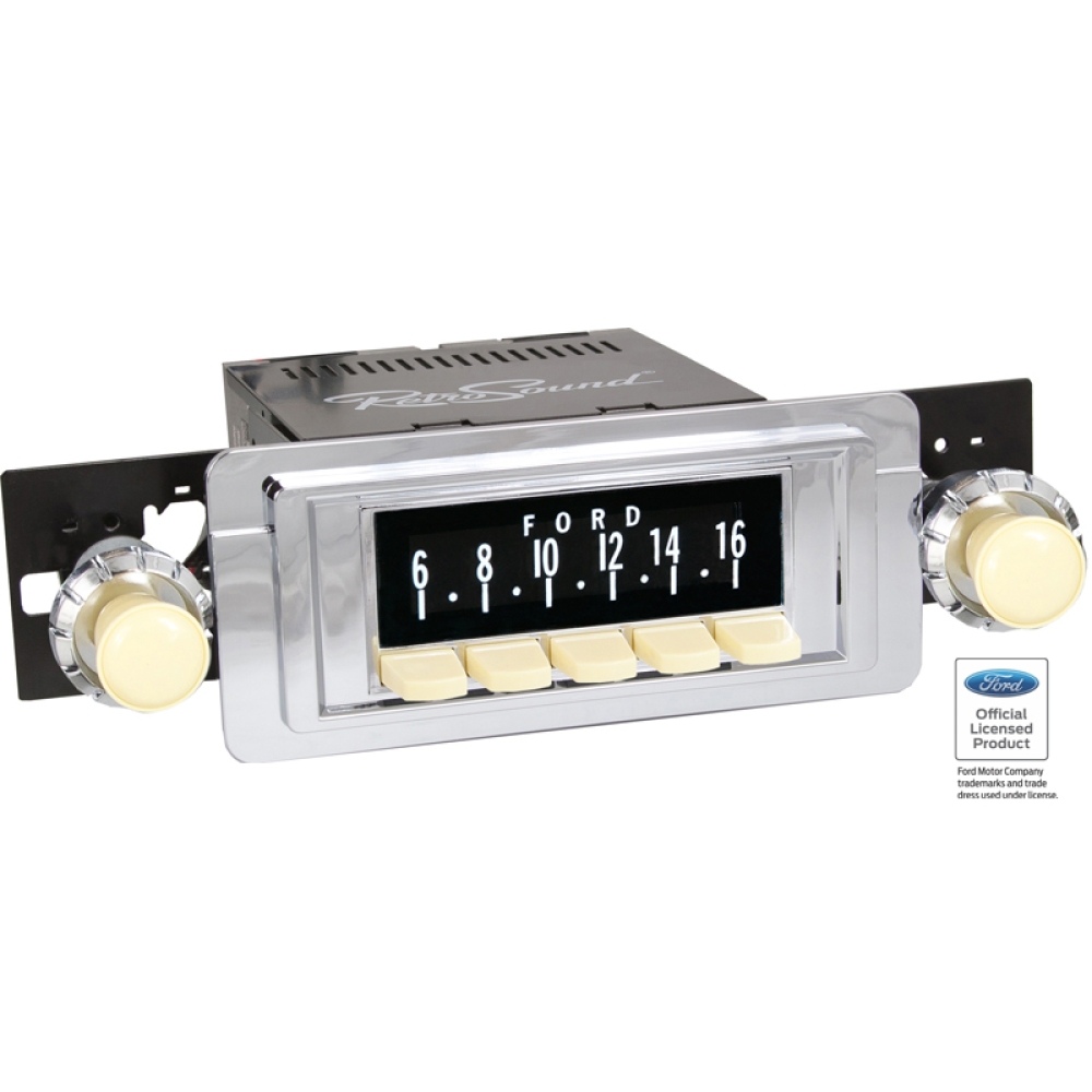 Retrosound SCP07 Displayschutzfolie Ford 3er Set