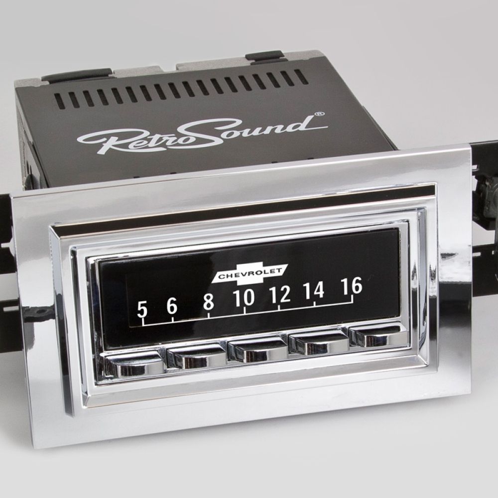 Retrosound SCP17 Displayschutzfolie Chevrolet Solid 3er Set