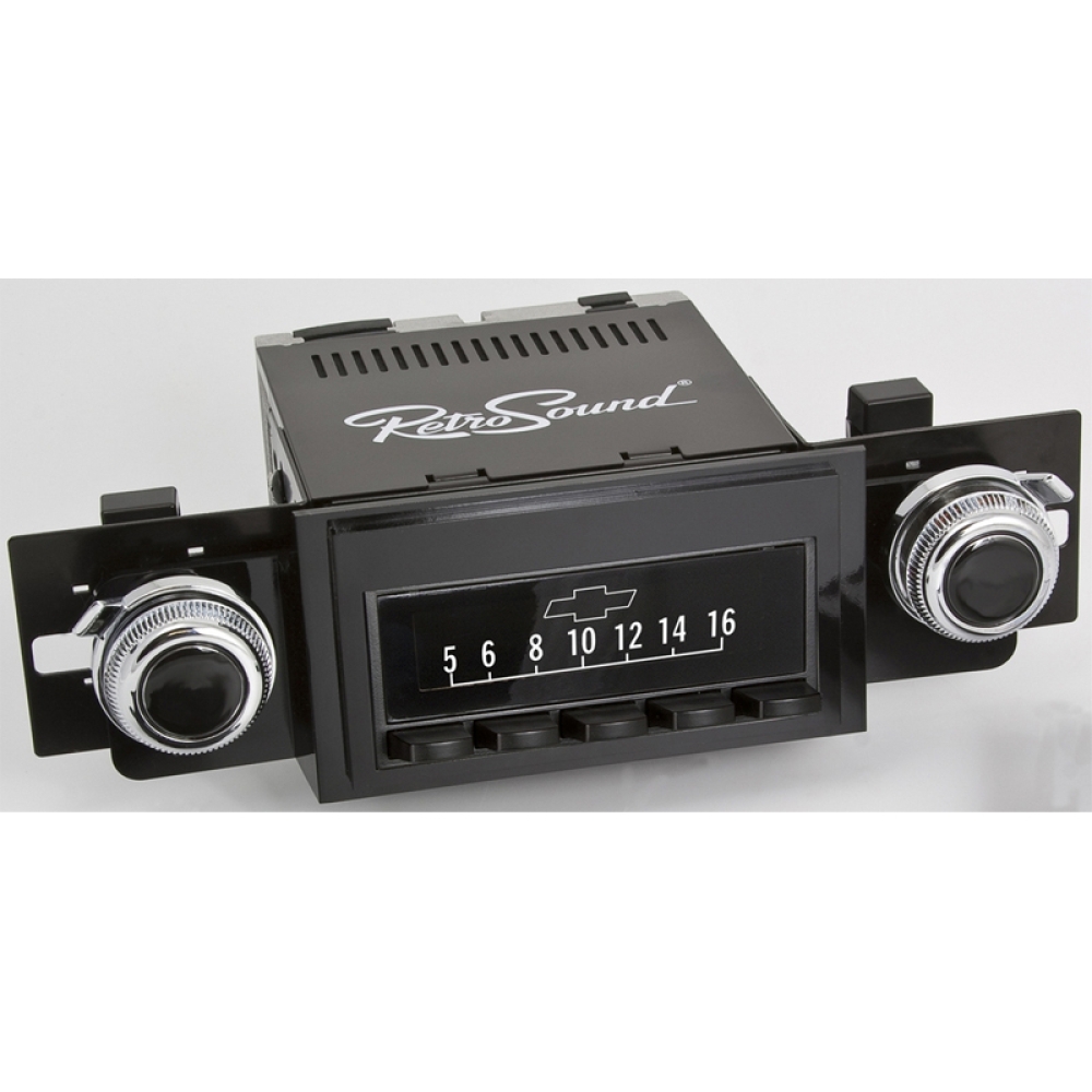 Retrosound SCP20 Displayschutzfolie Chevrolet Outline 3er Set