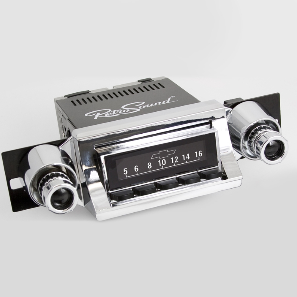 Retrosound SCP20 Displayschutzfolie Chevrolet Outline 3er Set