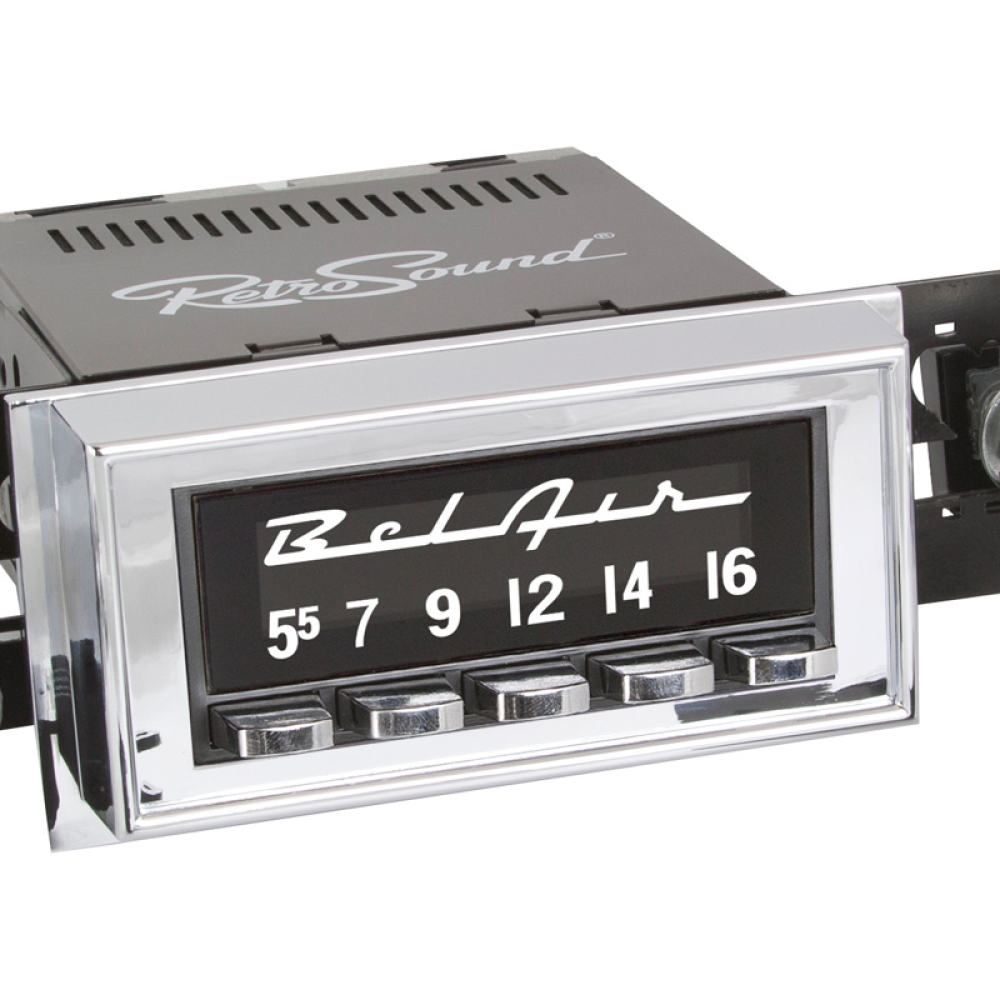 Retrosound SCP22 Displayschutzfolie Chevrolet Bel Air 3er Set