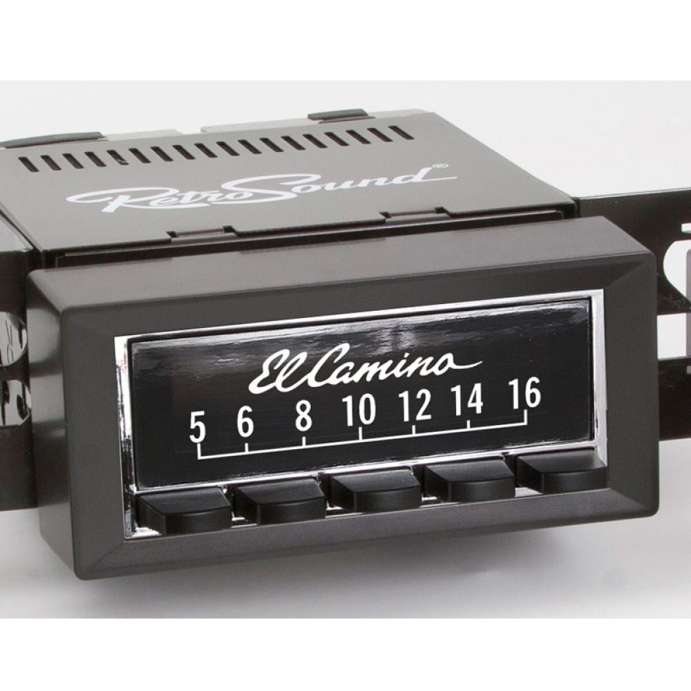 Retrosound SCP25 Displayschutzfolie Chevrolet El Camino 3er Set