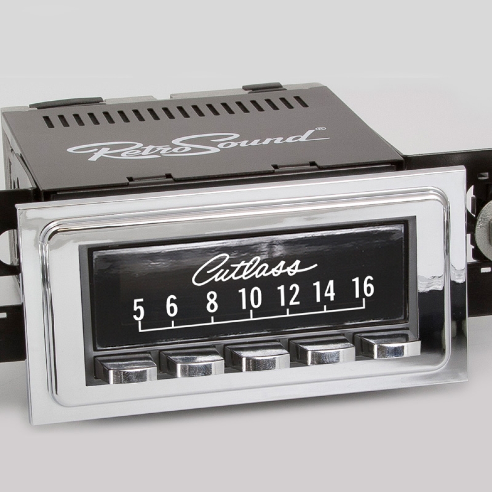 Retrosound SCP28 Displayschutzfolie Oldsmobile Cutlass 3er Set