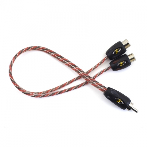 Stinger SI42YF Y-Adapter (2x Buchse, 1x Stecker)