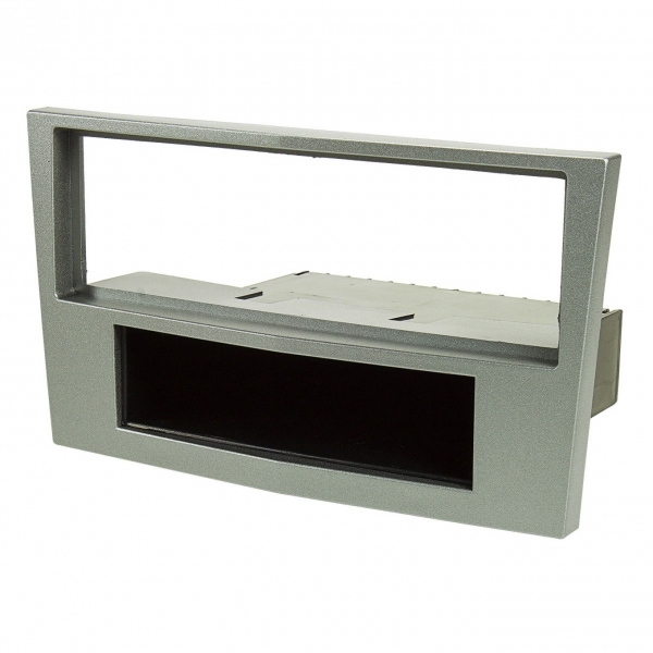 Radioblende Opel Astra, Corsa, Zafira ab 2004 matt-chrom (1 DIN) (TO24100V2)