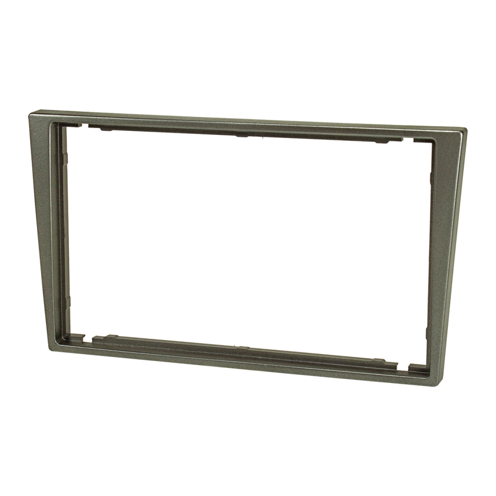 Radioblende Opel Agila, Corsa, Meriva ab 2000 dunkelgrau metallic  (2 DIN) (TO24440.2)