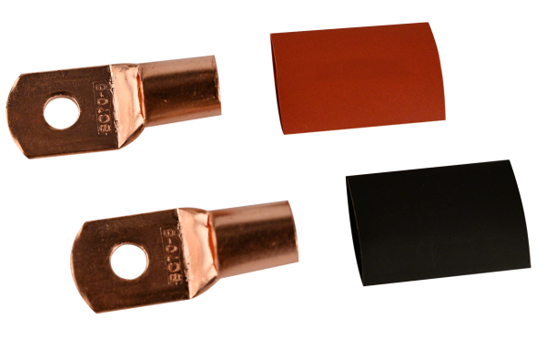 Audio System Z-RTP 50-8 | 50 mm2 (8 mm) Ringkabelschuhe Vollkupfer (5x rot / 5x schwarz)