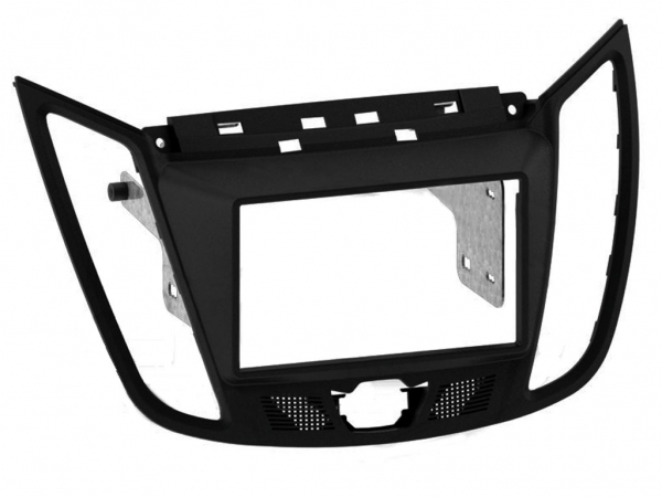 Radioblende Ford C-Max ab 2011 hochglanz schwarz (2 DIN Einbauset) -  (CT23FD29)