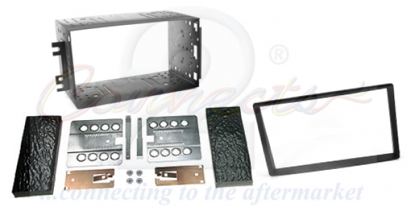 Radioblende Kia Sportage 2008 bis 2010 schwarz (CT23KI16)