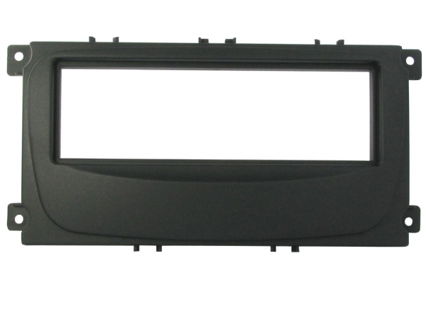 Radioblende Ford Focus, Galaxy, Mondeo, S-Max ab 2007 schwarz (1 DIN) (CT24FD15)