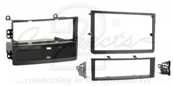 Radioblende Nissan 350Z ab 2006 (1 & 2 DIN Einbauset) (CT24NS05)