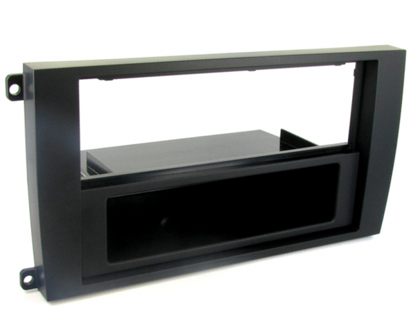 Radioblende Porsche Cayenne 2002 bis 2006 (1 DIN mit Ablagefach)CT24PO01)