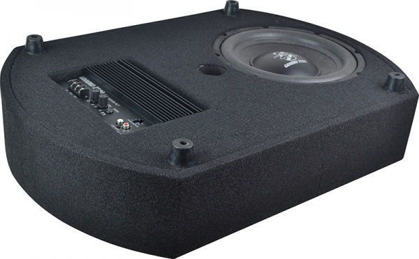 Ground Zero GZCS 10SUB-ACT 25cm geschlossener Aktiv-Subwoofer