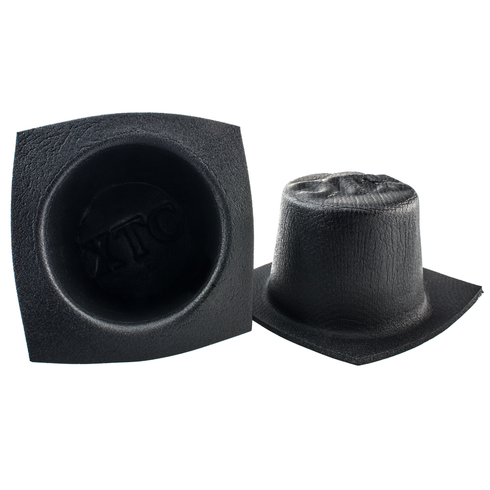 Metra VXT60 Lautsprecher-Schutzgehäuse aus Schaumstoff, rund, 16,5cm, großer Rand (Paar)
