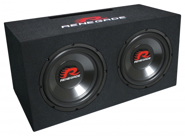Renegade RXV1002 2x25cm Bassreflex Subwoofer