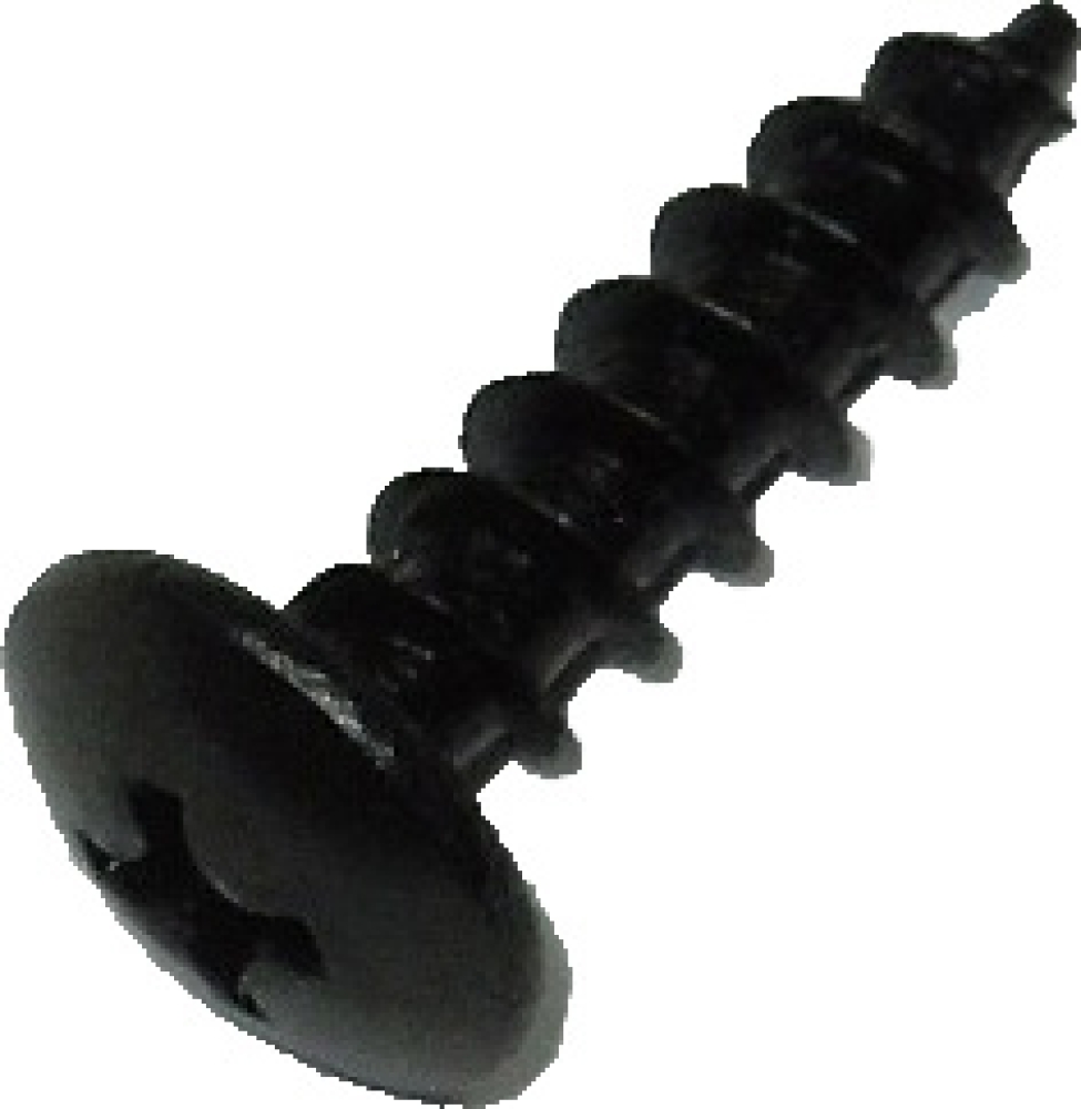 Audio System SCREW 5X20 M 5 x 20 mm Linsenkopfschrauebn schwarz (100 Stk.)