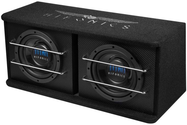 Hifonics Titan TD200R | 2 x 20 cm Bassreflex Subwoofer