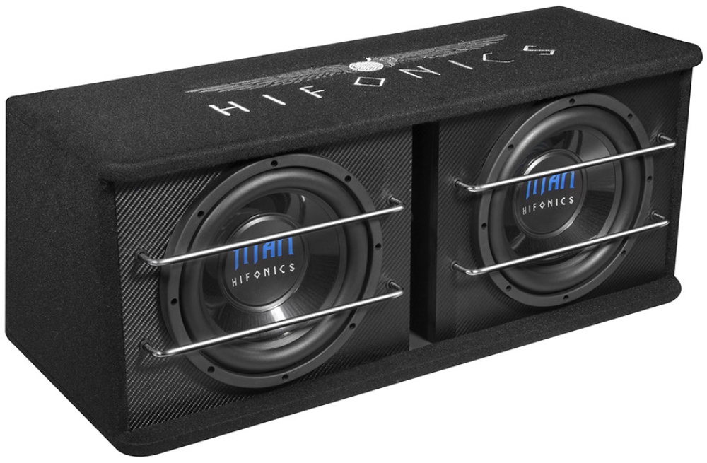 Hifonics Titan TD250R | 2 x 25 cm Bassreflex Subwoofer