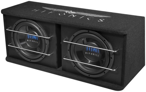 Hifonics Titan TD250R | 2 x 25 cm Bassreflex Subwoofer