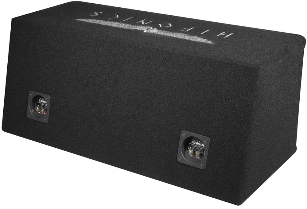 Hifonics Titan TD250R | 2 x 25 cm Bassreflex Subwoofer