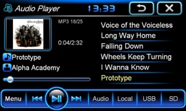 ESX VN710-HY-IX35 CD/USB/AUX/Navigation/Bluetooth Autoradio